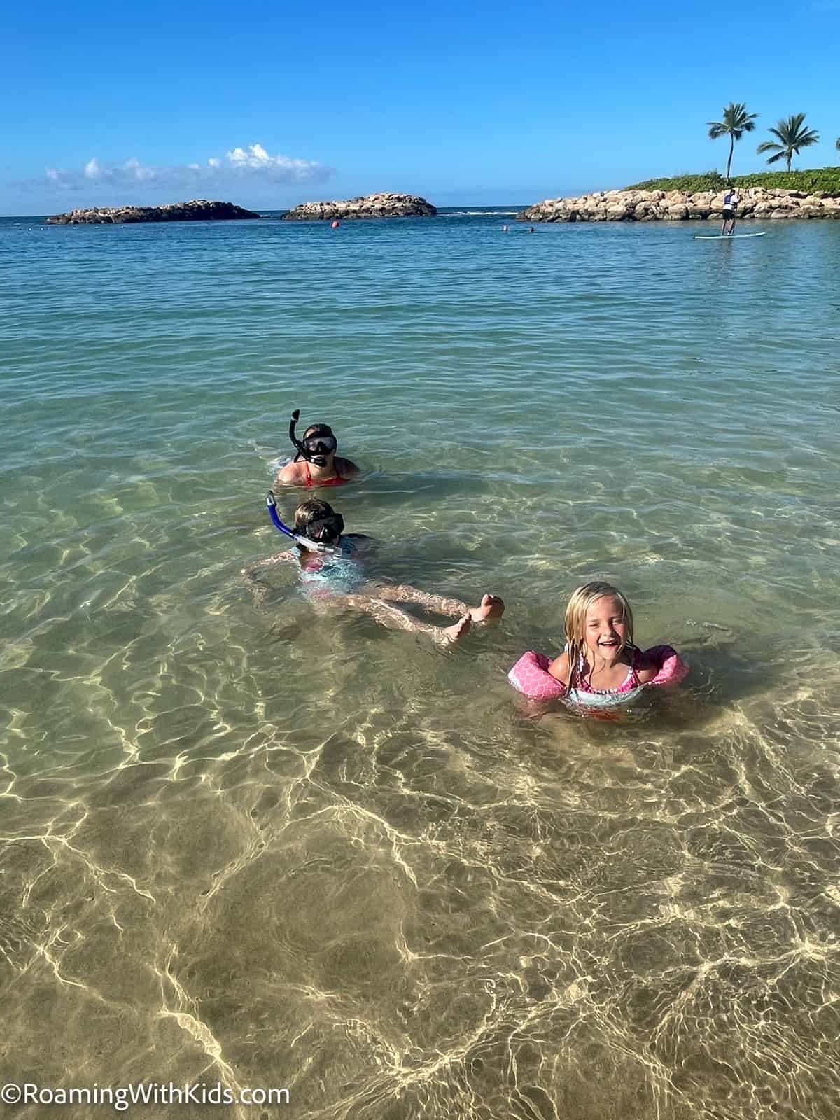 snorkeling in hawaii with kids