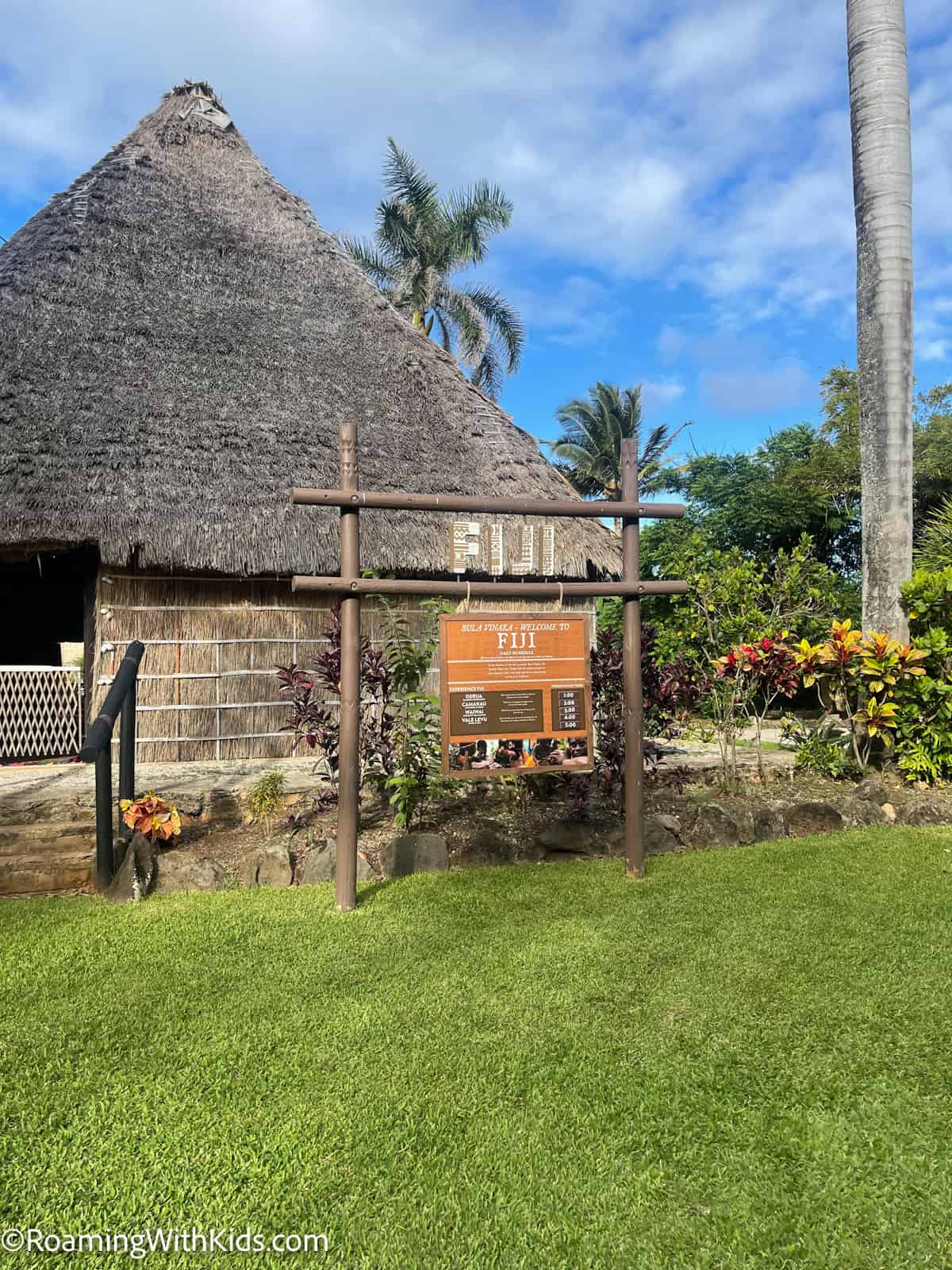 Fiji Island at Polynesian Cultural center 