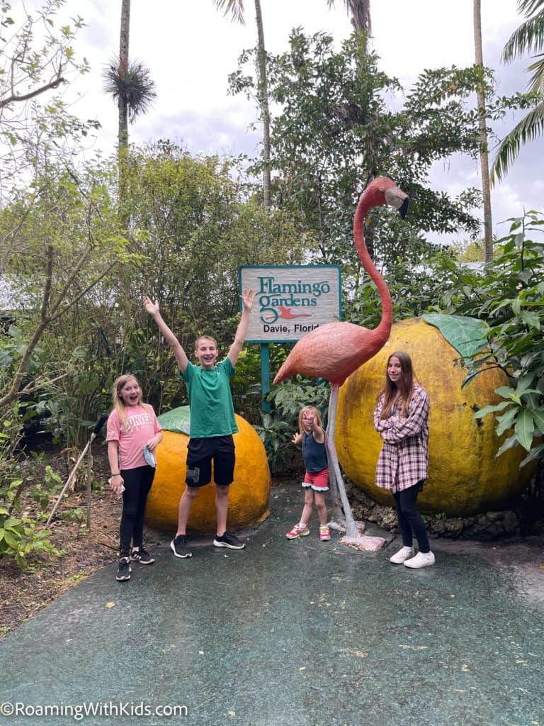 Flamingo Gardens in Fort Lauderdale Florida