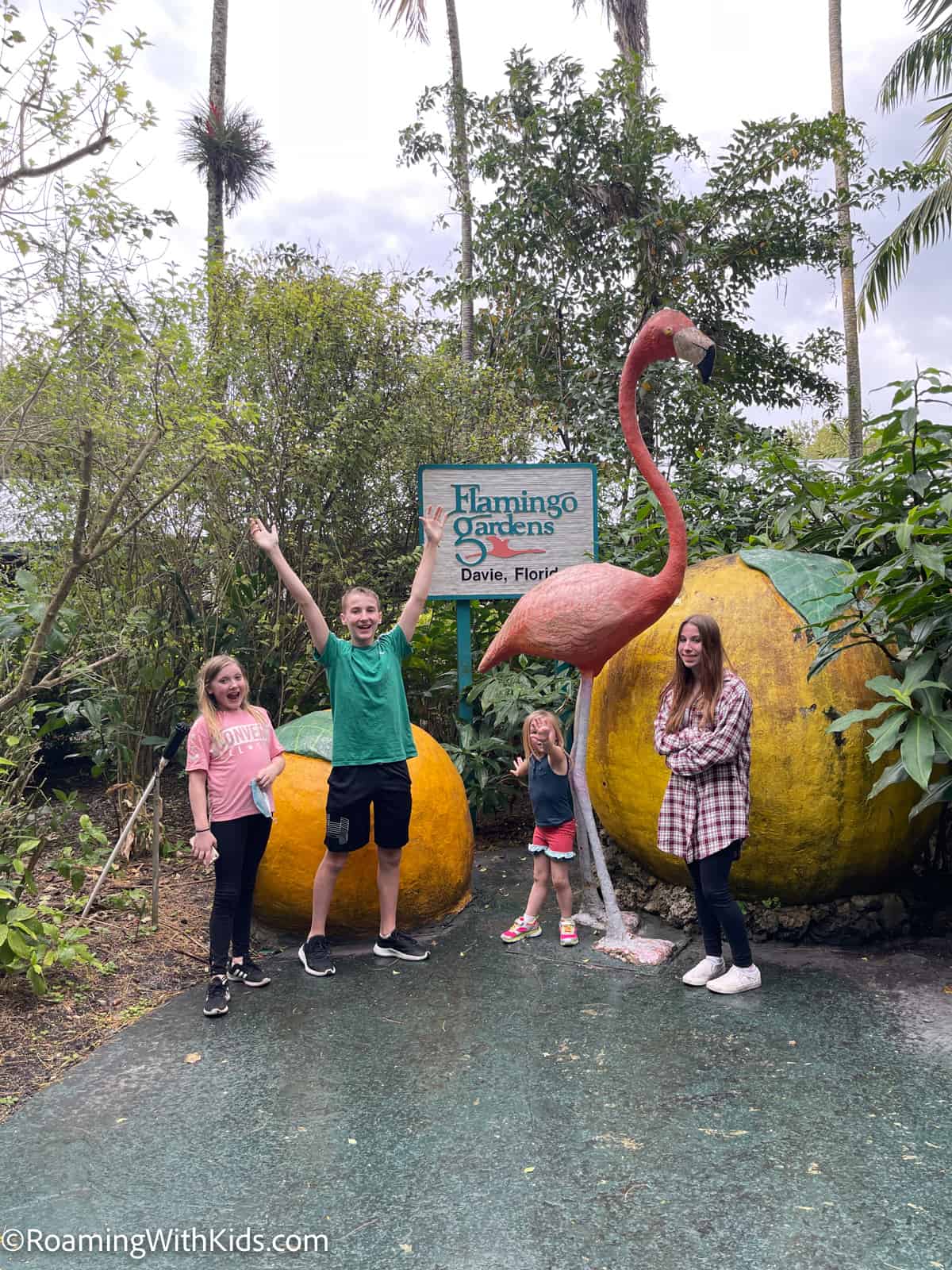 Visiting Flamingo Gardens in Davie, Florida