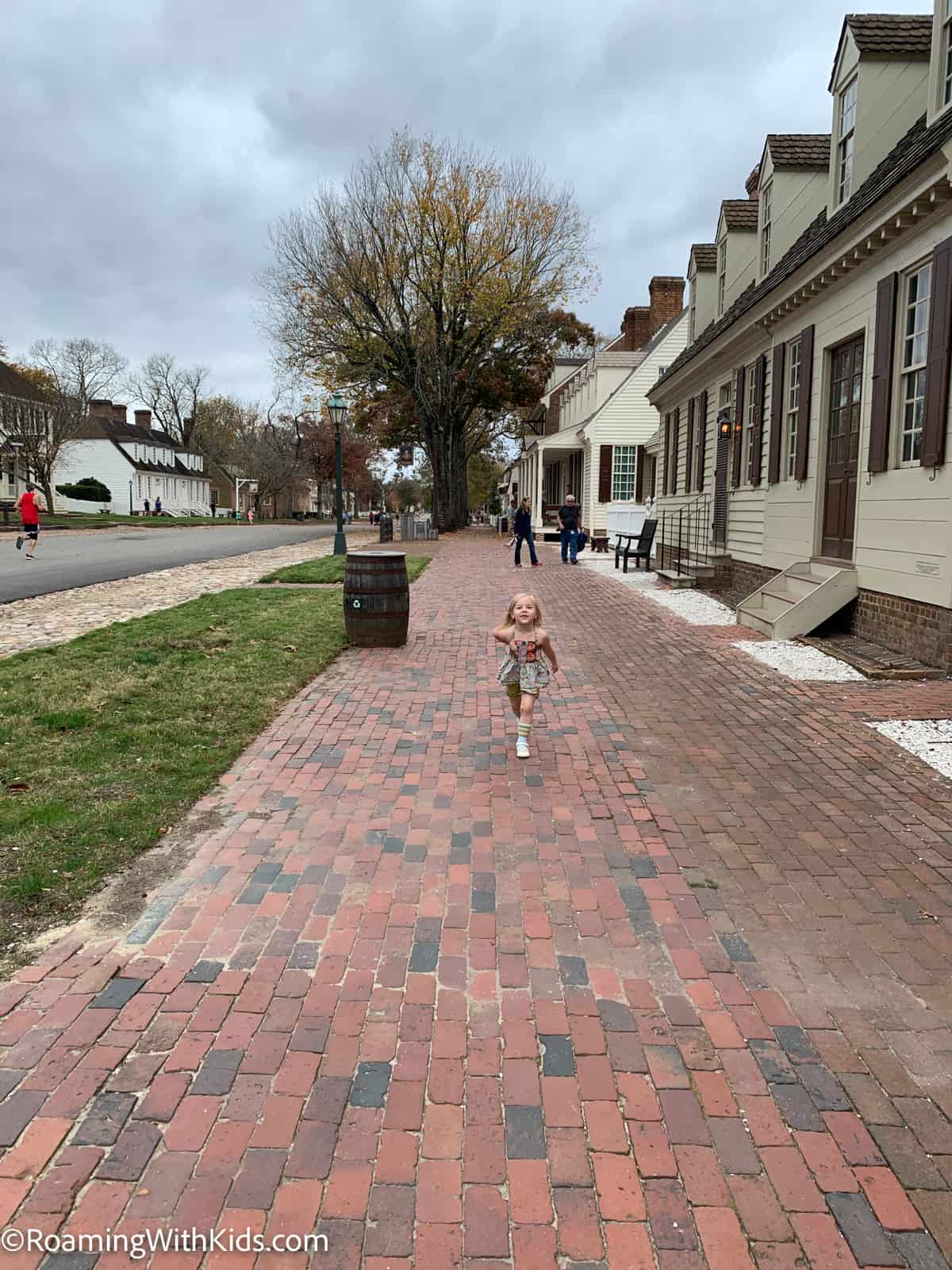 Colonial Williamsburg main road