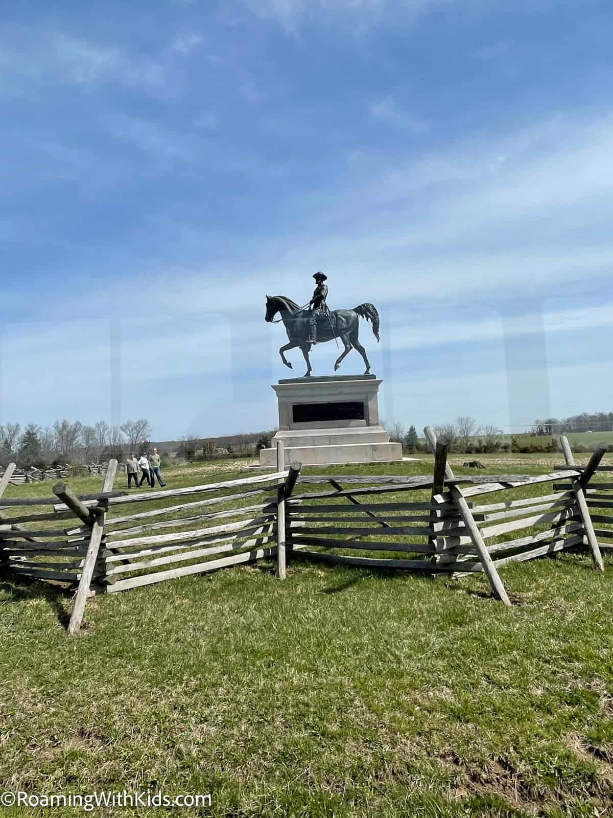 things to do in Gettysburg: Photo of a statue at the Gettysburg Battlefield