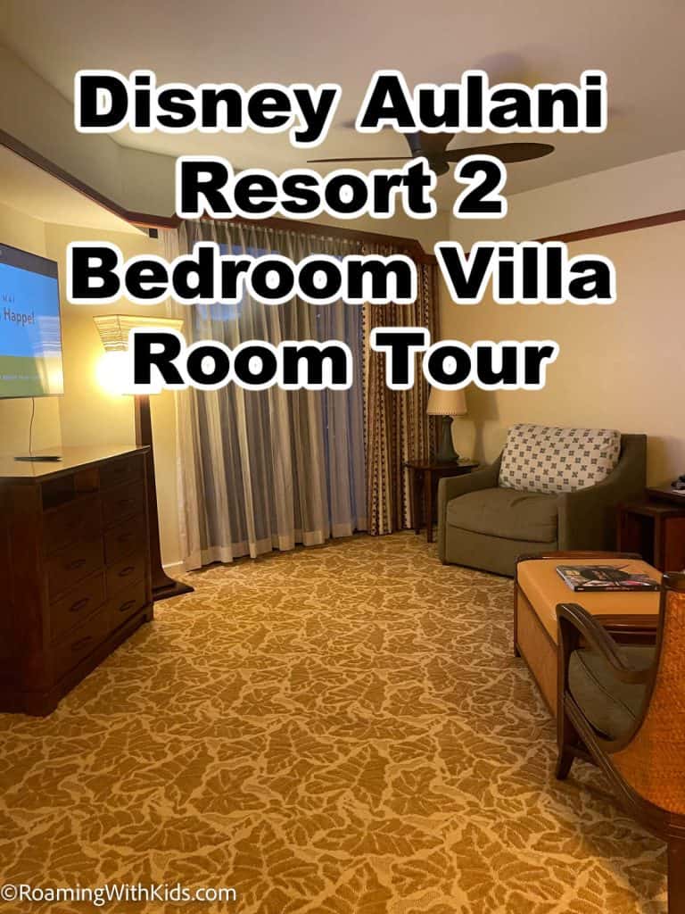 Disney Aulani Resort 2 Bedroom Villa Room Tour