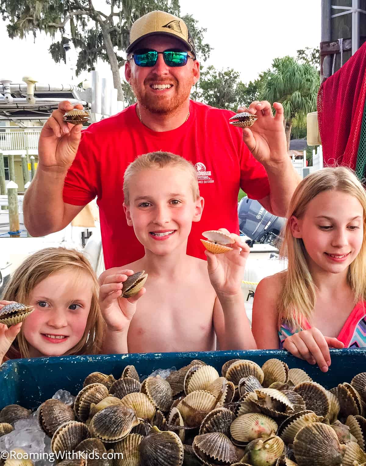 Scalloping in crystal river