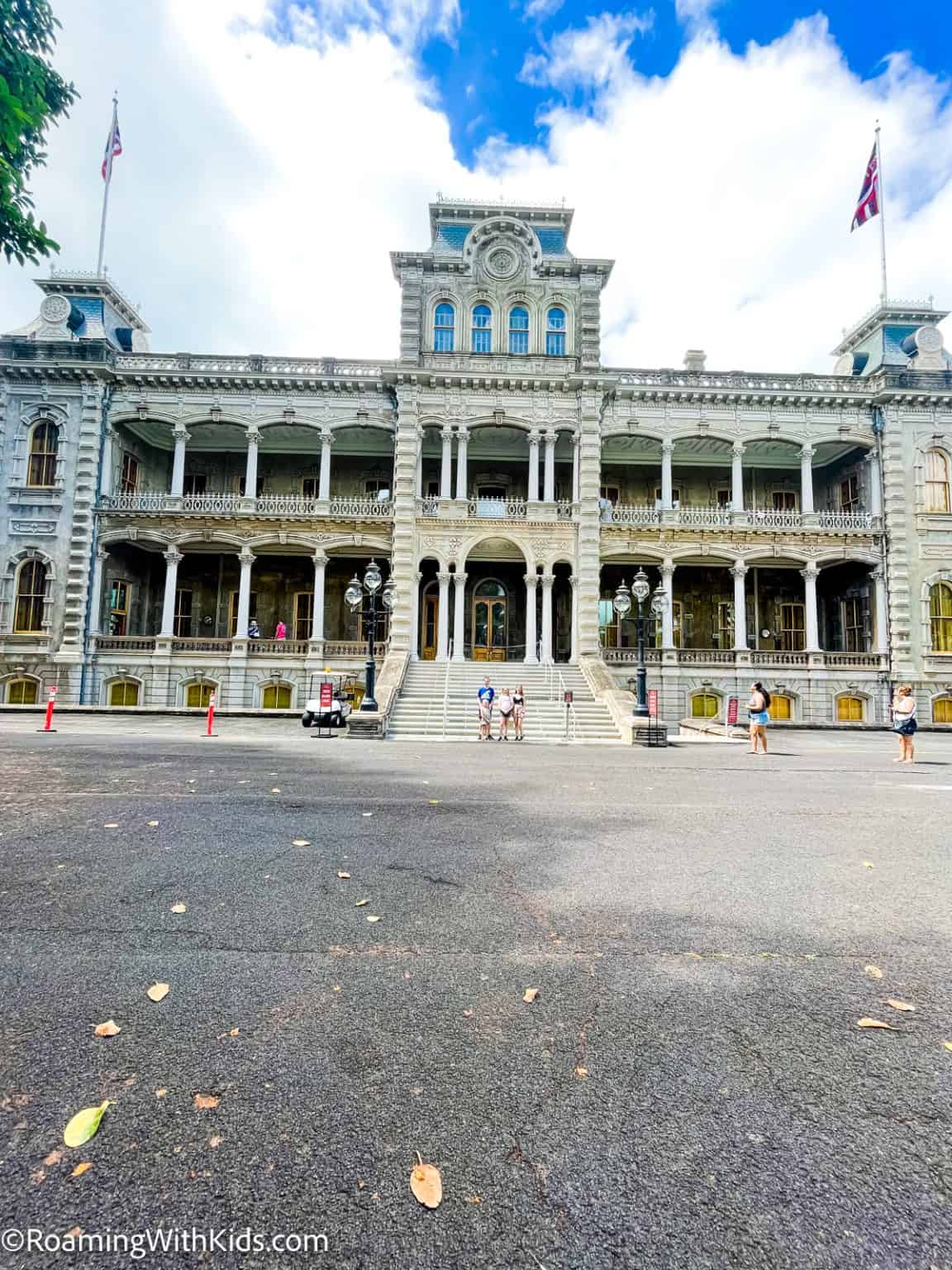 Visiting Iolani Palace in Hawaii Roaming With Kids
