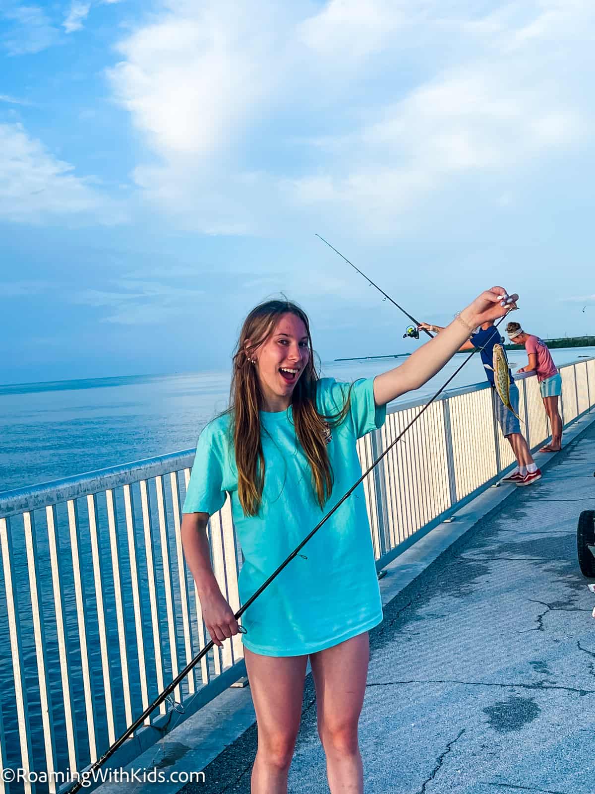 Things to do in Marathon Florida with Kids - bridge fishing