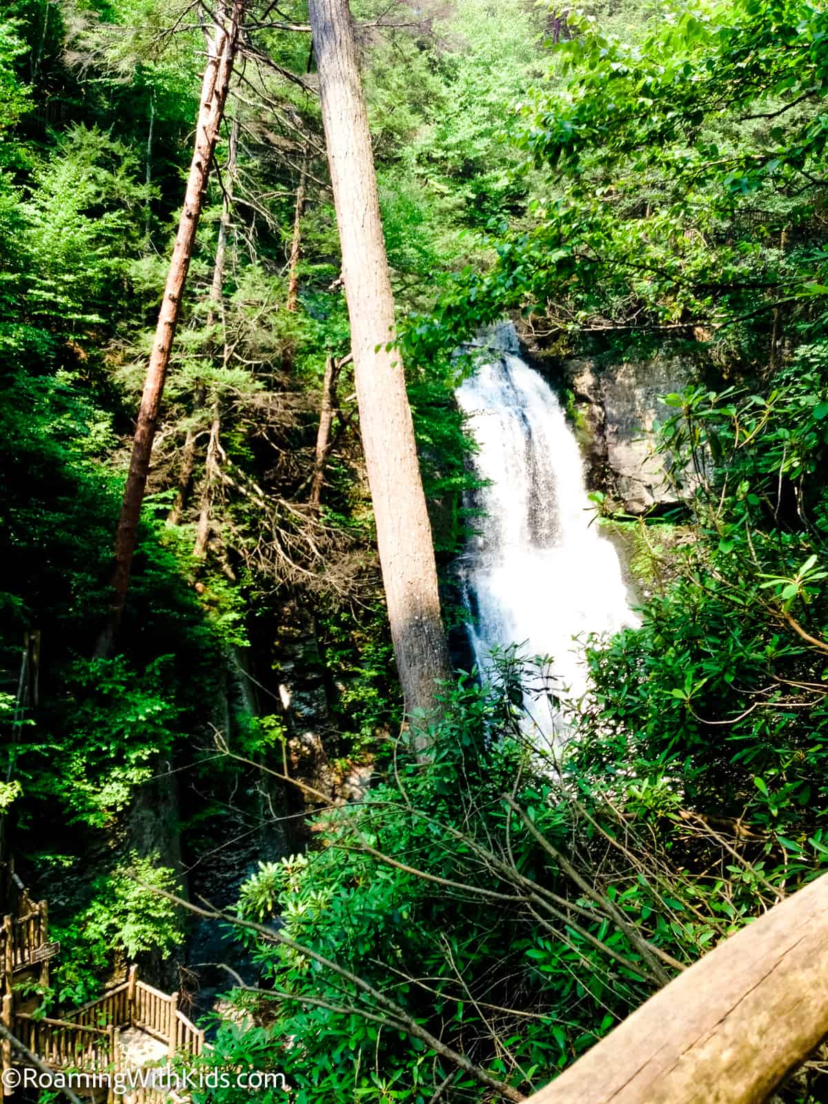 Things to do in the Poconos with kids - bushkill Falls