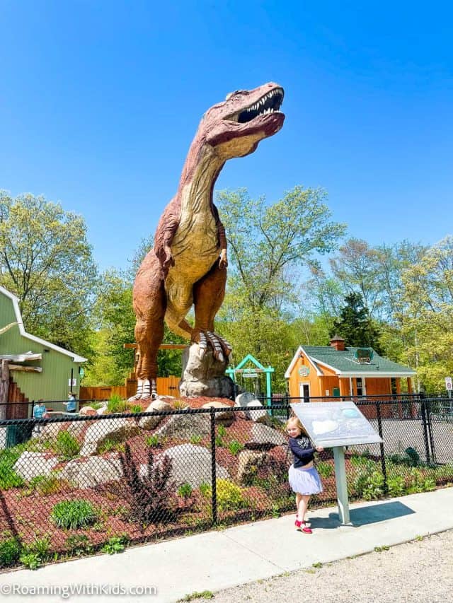 Visiting The Dinosaur Place in Connecticut with Kids
